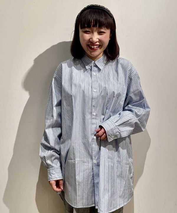 葛岡 七海さんの「BEAMS WOMEN｜Ray BEAMS / チャンキーヒール ミュール」を使ったコーディネート