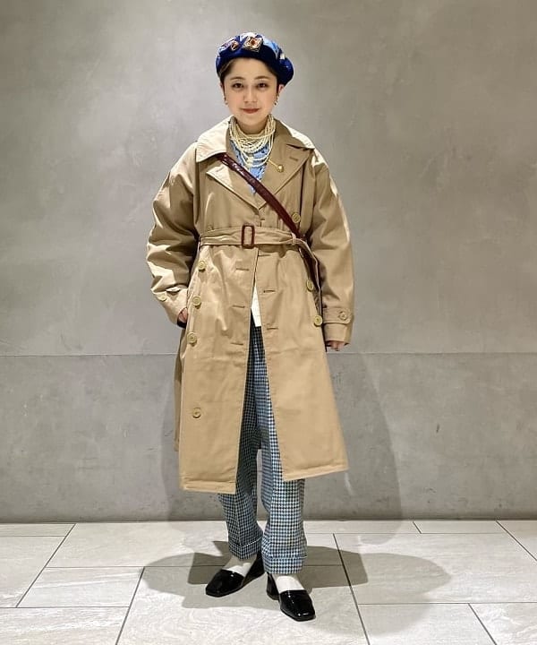 吉野 多恵さんの「BEAMS WOMEN｜BEAMS BOY / GOLDメッキ 0.8mm リング」を使ったコーディネート