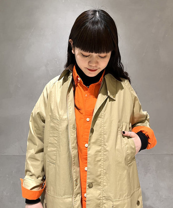 カスタニ モモノさんの「BEAMS WOMEN｜L.L.Bean × BEAMS PLUS ＆ BEAMS BOY / Deep Bottom Deluxe Boat and Tote Mini」を使ったコーディネート