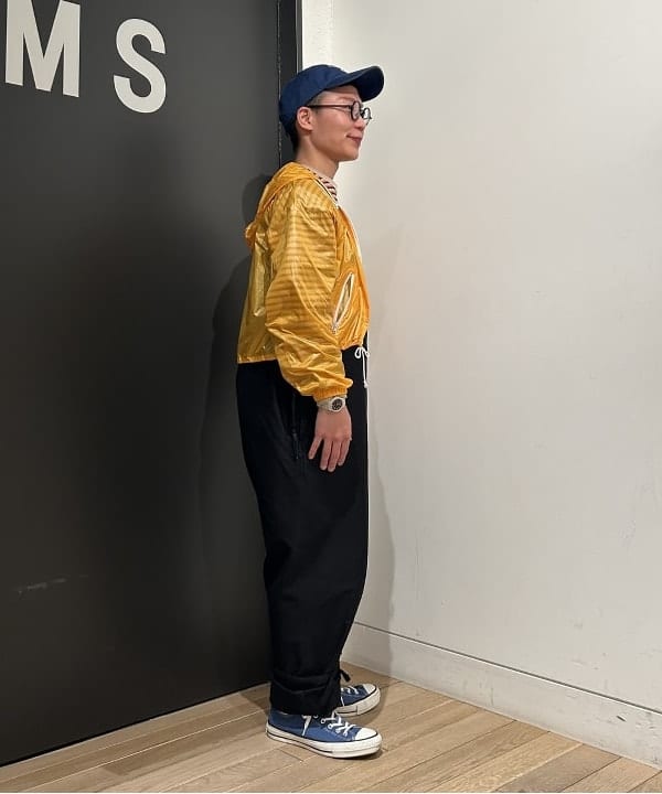 土田 達也さんの「BEAMS WOMEN｜BEAMS BOY / シアー ナイロンブルゾン」を使ったコーディネート