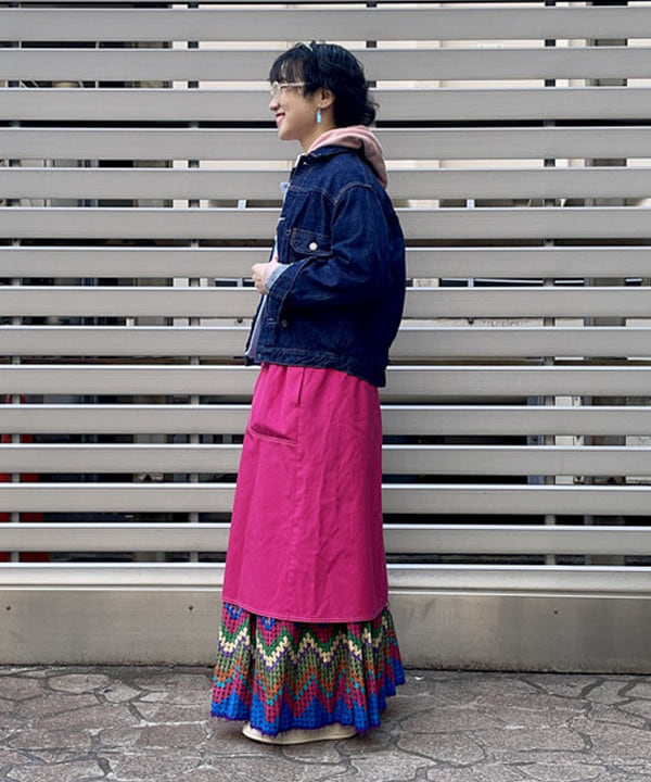 みりさんの「BEAMS WOMEN｜orSlow &times; BEAMS BOY / 別注 Monroe Jacket Special」を使ったコーディネート