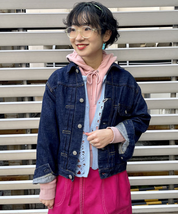 みりさんの「BEAMS WOMEN｜orSlow &times; BEAMS BOY / 別注 Monroe Jacket Special」を使ったコーディネート