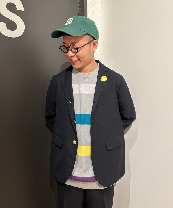 土田 達也さんの「BEAMS WOMEN｜BEAMS BOY / ポリエステル ウール 3ボタン ブレザー」を使ったコーディネート