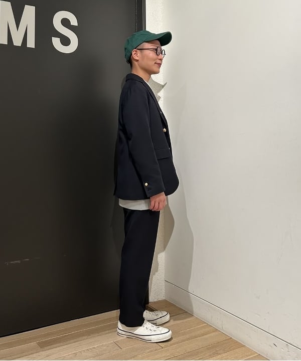 土田 達也さんの「BEAMS WOMEN｜BEAMS BOY / ポリエステル ウール 3ボタン ブレザー」を使ったコーディネート