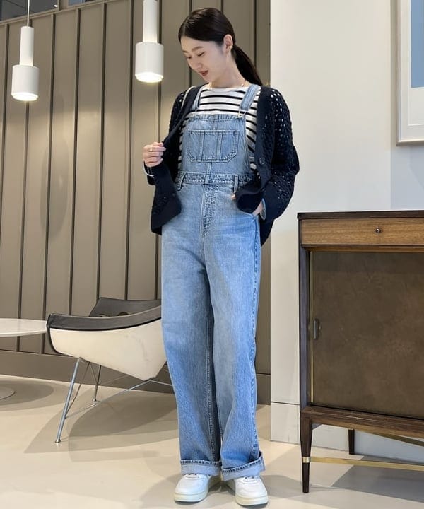 隈元 楓さんの「BEAMS WOMEN｜AUTRY / MEDALIST LOW レザースニーカー」を使ったコーディネート