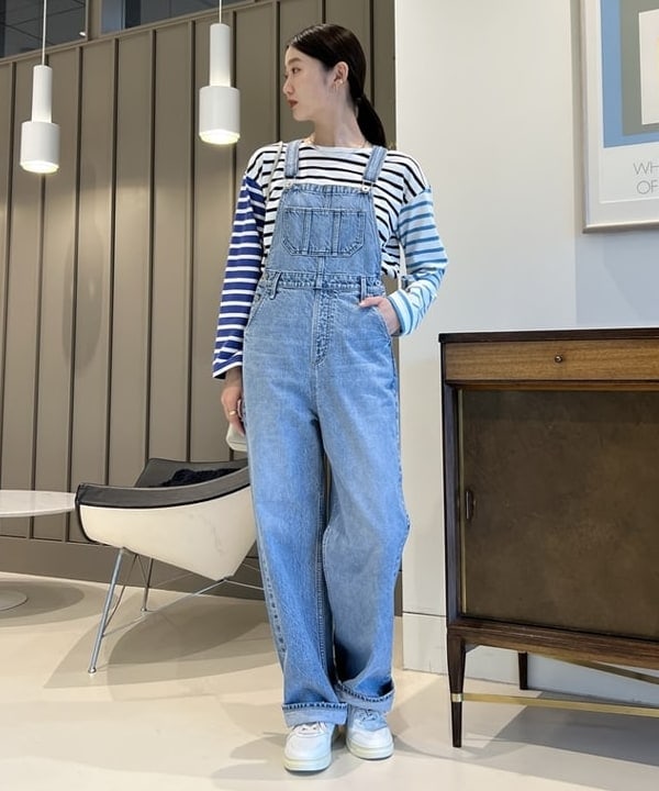 隈元 楓さんの「BEAMS WOMEN｜AUTRY / MEDALIST LOW レザースニーカー」を使ったコーディネート