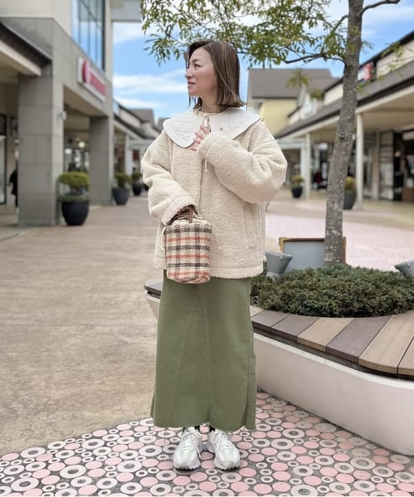 えみ様カーキ0 ビームス アウトレット 木更津（716270） スタイリング