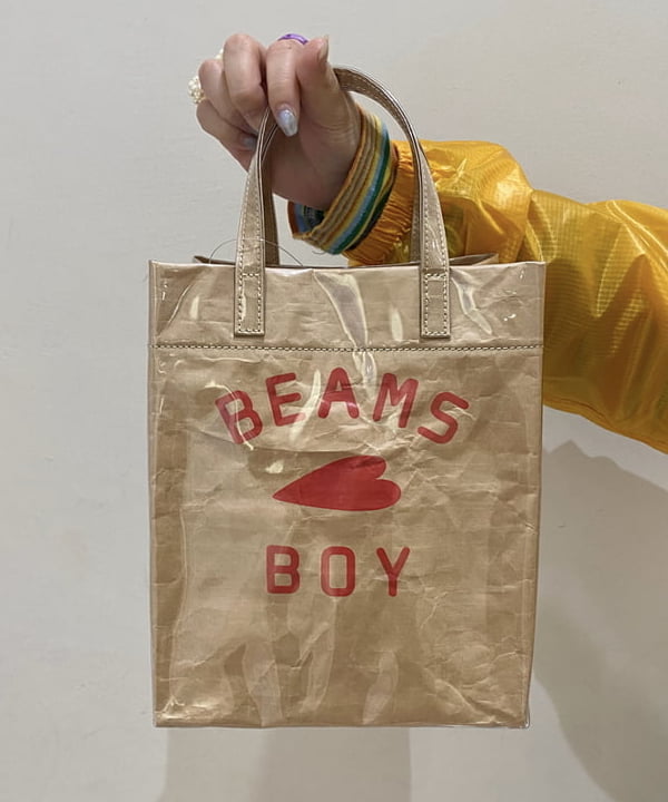 木村 海侑さんの「BEAMS WOMEN｜BEAMS BOY / BBロゴ ショップバック」を使ったコーディネート