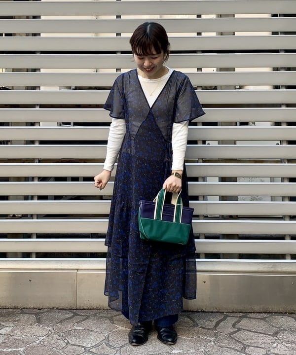 ナツハさんの「BEAMS WOMEN｜BEAMS BOY / 25mm WASH ベルト」を使ったコーディネート