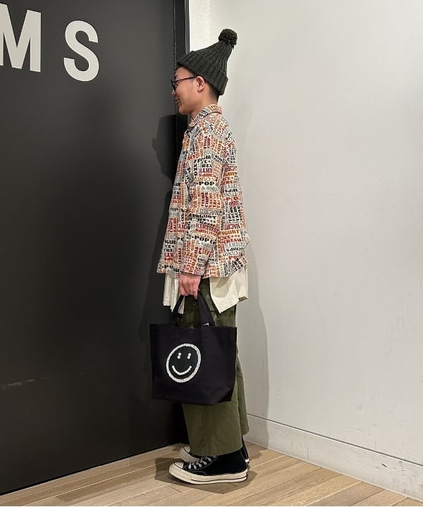 土田 達也さんの「BEAMS WOMEN｜BEAMS BOY / ミリタリー リブ ヘンリーネック ロングスリーブ」を使ったコーディネート