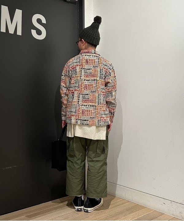 土田 達也さんの「BEAMS WOMEN｜BEAMS BOY / ミリタリー リブ ヘンリーネック ロングスリーブ」を使ったコーディネート