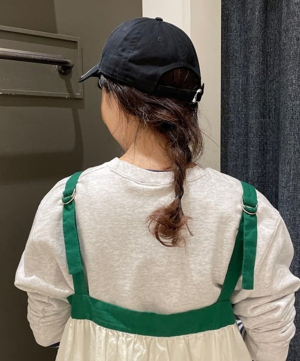 おのすさんの「BEAMS WOMEN｜BEAMS BOY / バックトゥフロント テープ キャミ ワンピース」を使ったコーディネート