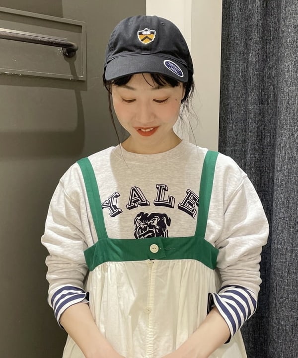 おのすさんの「BEAMS WOMEN｜BEAMS BOY / バックトゥフロント テープ キャミ ワンピース」を使ったコーディネート