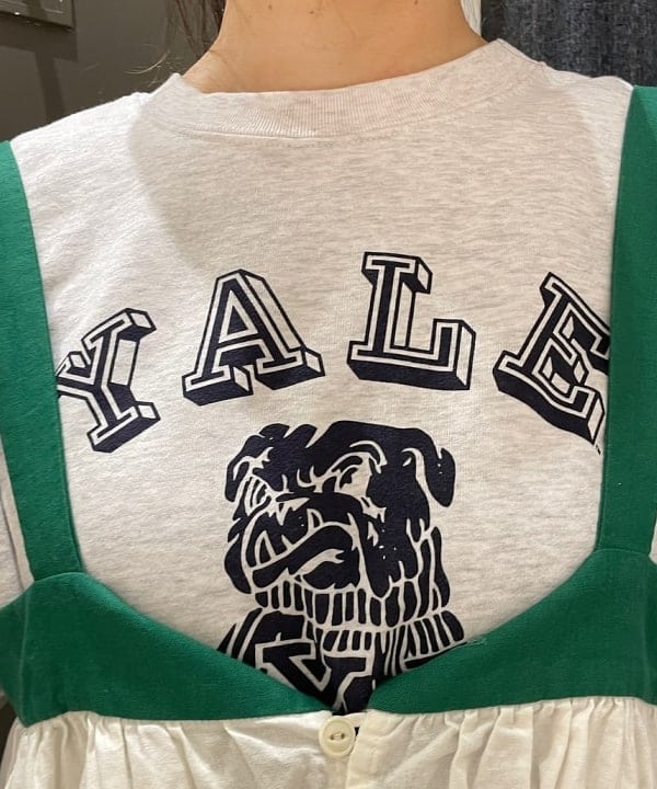 おのすさんの「BEAMS WOMEN｜BEAMS BOY / バックトゥフロント テープ キャミ ワンピース」を使ったコーディネート