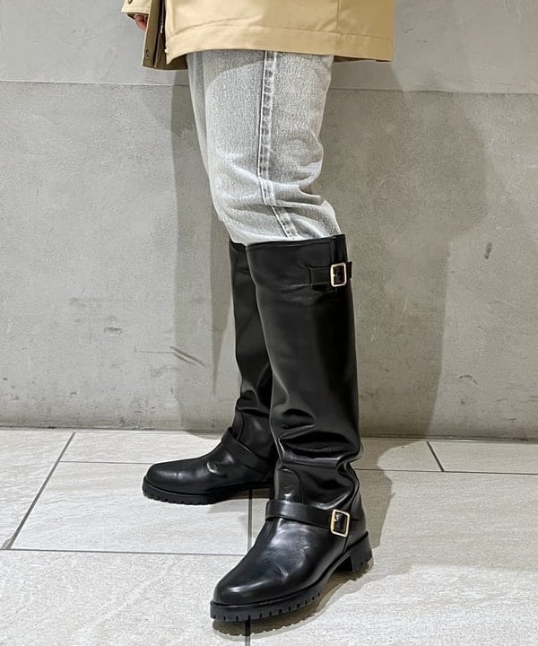 大川 美咲さんの「BEAMS WOMEN｜YOUNG&OLSEN / レザートートバッグ M」を使ったコーディネート