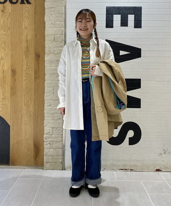 木村 海侑さんの「BEAMS WOMEN｜12オンス デニム ペインター パンツ」を使ったコーディネート