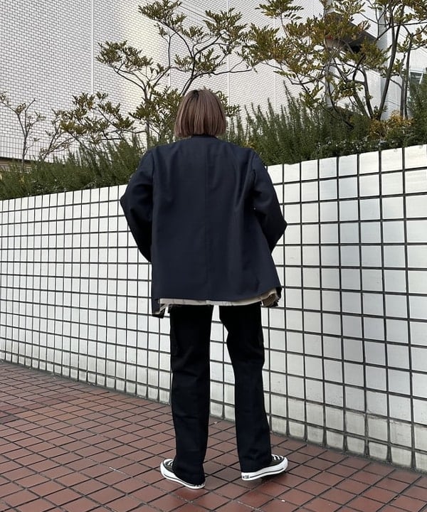 なるみさんの「BEAMS WOMEN｜BEAMS / ボクシー 1B ジャケット」を使ったコーディネート