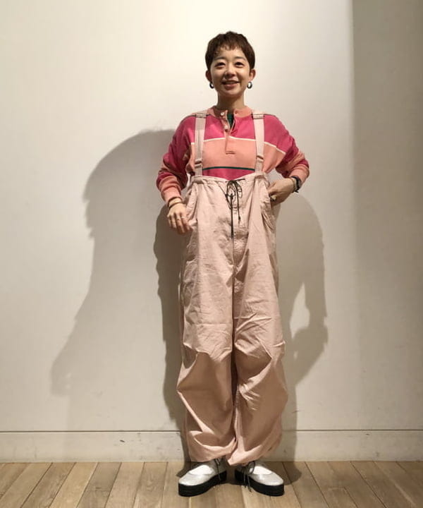 矢野(青木)優香さんの「BEAMS WOMEN｜BEAMS BOY / 天竺 無地 ボートネック 7分」を使ったコーディネート