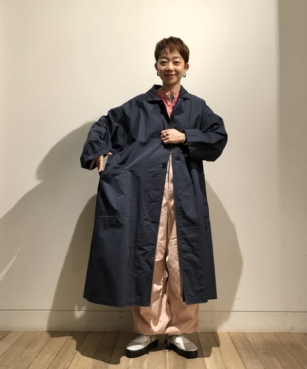 矢野(青木)優香さんの「BEAMS WOMEN｜BEAMS BOY / 天竺 無地 ボートネック 7分」を使ったコーディネート