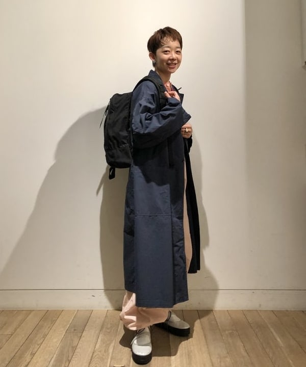 矢野(青木)優香さんの「BEAMS WOMEN｜BEAMS BOY / 天竺 無地 ボートネック 7分」を使ったコーディネート