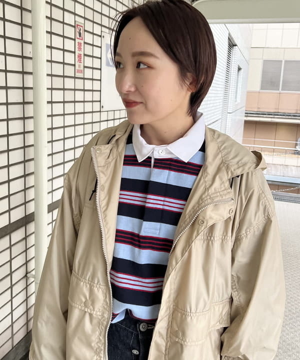 朱華さんの「BEAMS WOMEN｜【別注】BUZZ RICKSON'S / USアーミーDENIM」を使ったコーディネート