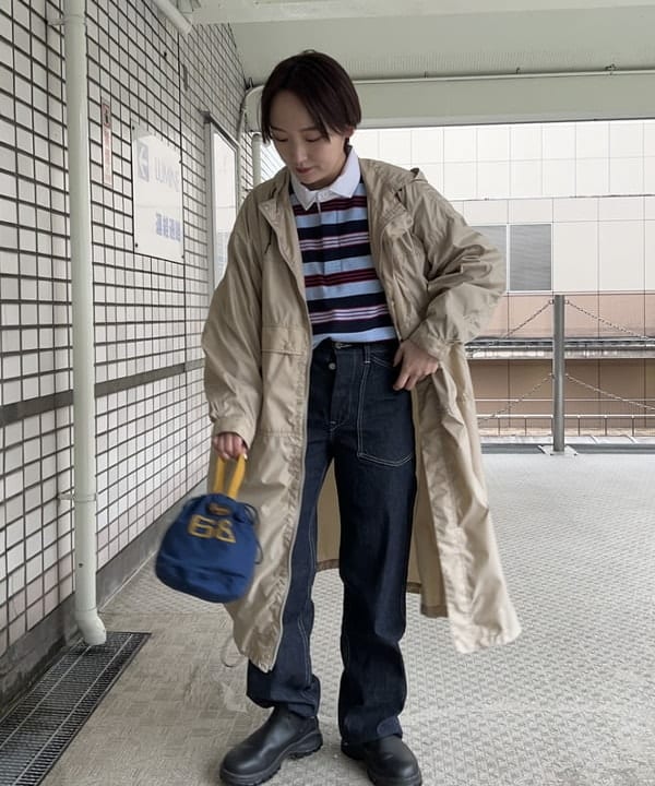 朱華さんの「BEAMS WOMEN｜【別注】BUZZ RICKSON'S / USアーミーDENIM」を使ったコーディネート