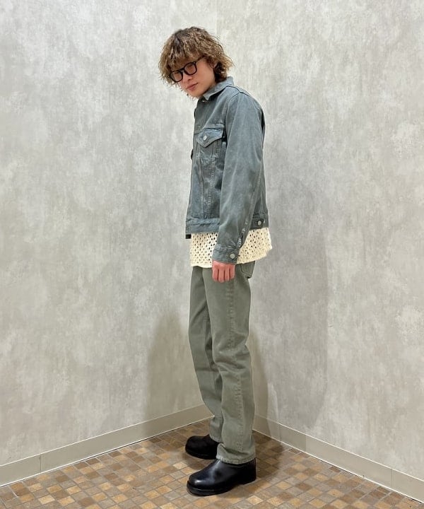 トラ吉さんの「BEAMS WOMEN｜BEAMS / ダスティー デニム パンツ」を使ったコーディネート