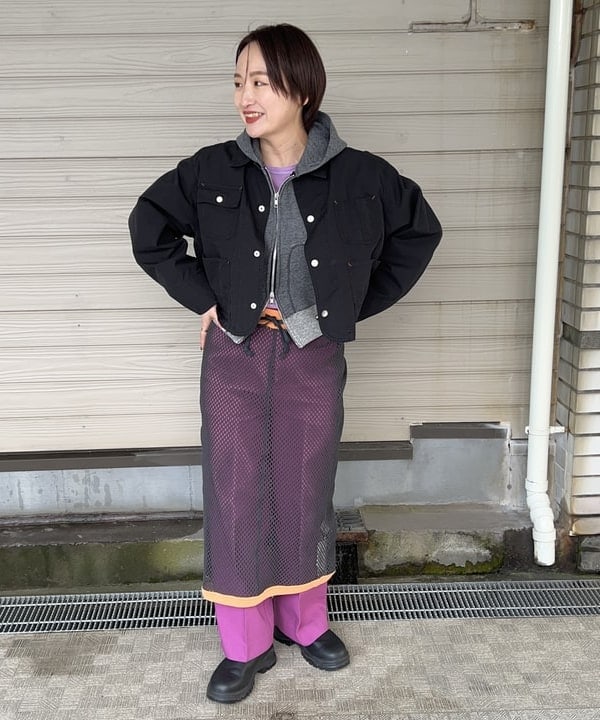 朱華さんの「BEAMS WOMEN｜」を使ったコーディネート