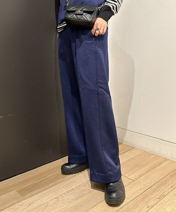 SUNSEA - SUNSEA 19ss SNM-BLUE straight pantsの+imagensport.com.br