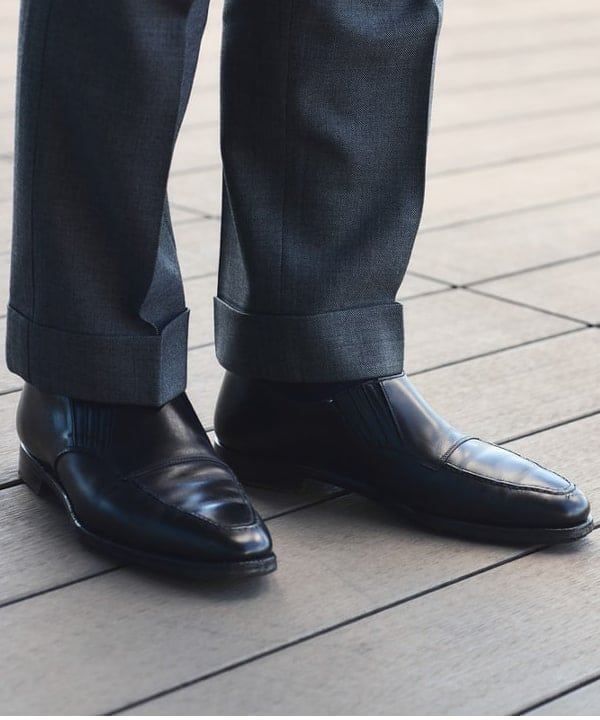 George Cleverley サイドエラスティックスリッポン伊藤昌輝