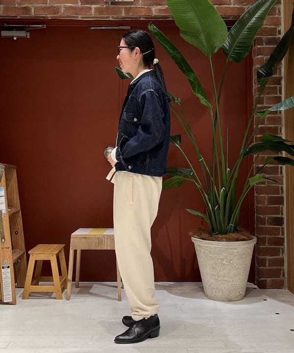ミナミマリコさんの「BEAMS WOMEN｜orSlow &times; BEAMS BOY / 別注 Monroe Jacket Special」を使ったコーディネート