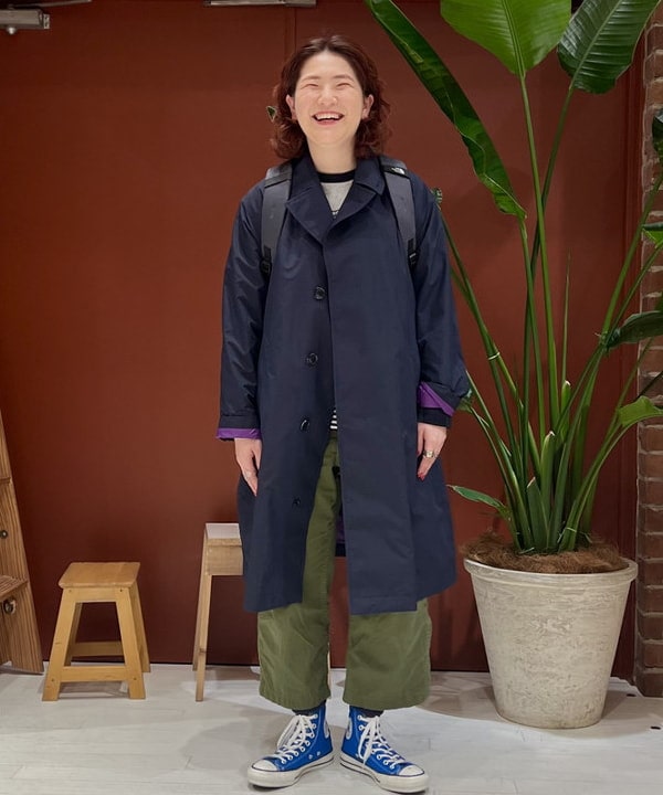 エノモト アミさんの「BEAMS WOMEN｜BEAMS BOY / ポリエステル ウール 3ボタン ブレザー」を使ったコーディネート
