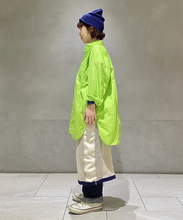 原口 愛さんの「BEAMS WOMEN｜BEAMS BOY / メッシュ スカート」を使ったコーディネート