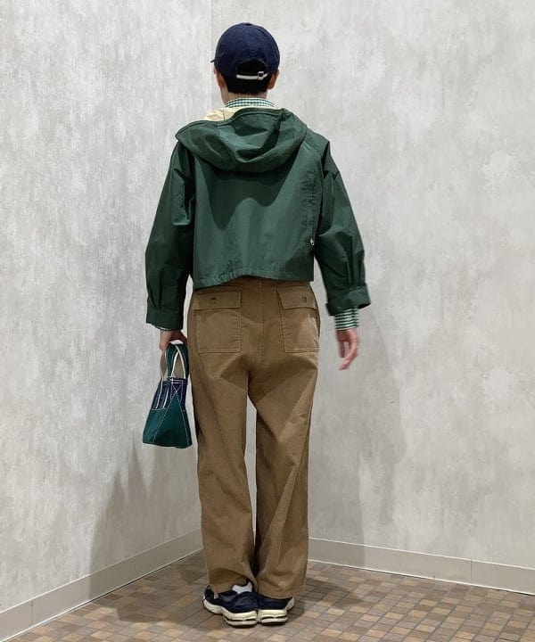 葵さんの「BEAMS WOMEN｜L.L.Bean × BEAMS PLUS ＆ BEAMS BOY / Deep Bottom Deluxe Boat and Tote Mini」を使ったコーディネート