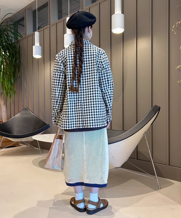 清水 彩乃さんの「BEAMS WOMEN｜BEAMS BOY / BBロゴ ショップバック」を使ったコーディネート