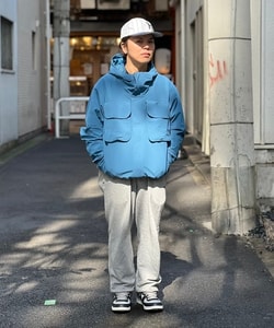 BEAMS（ビームス）2トーン ハーフジップ ブルゾン（ブルゾン