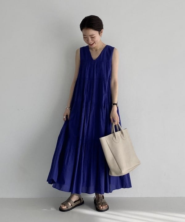 SANOさんの「BEAMS WOMEN｜YOUNG&OLSEN / レザートートバッグ M」を使ったコーディネート