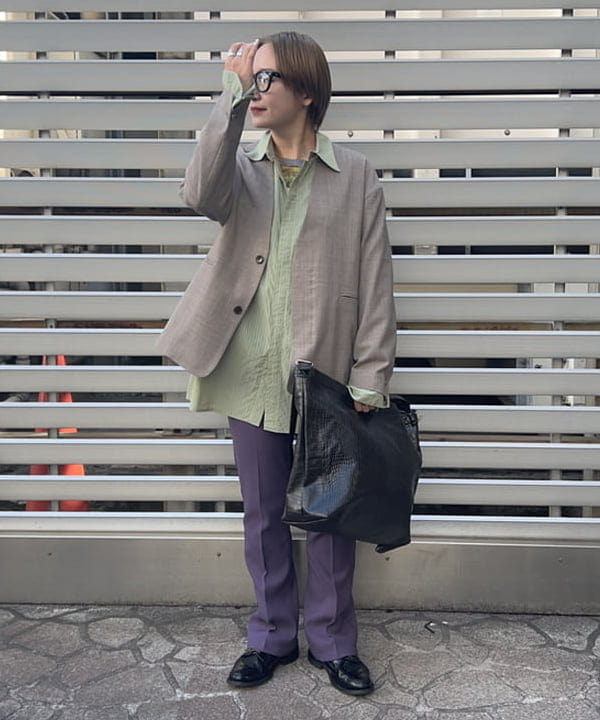 朱華さんの「BEAMS WOMEN｜」を使ったコーディネート