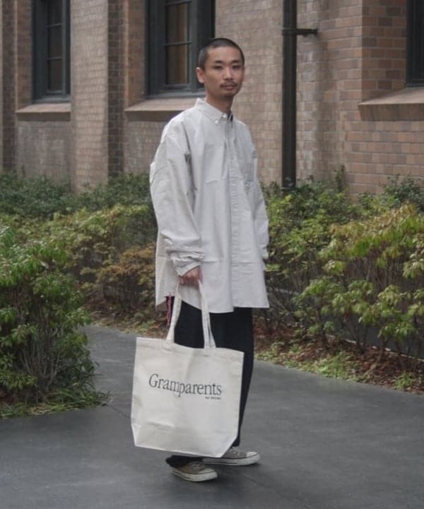 Gramparents × BEAMS / Logo Tote Bag