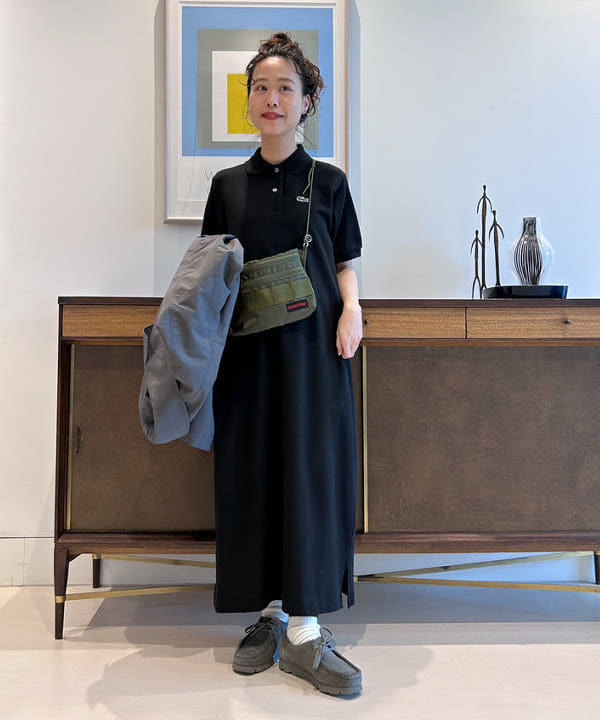 清水 彩乃さんの「BEAMS WOMEN｜【別注】BRIEFING / SACOCHE」を使ったコーディネート