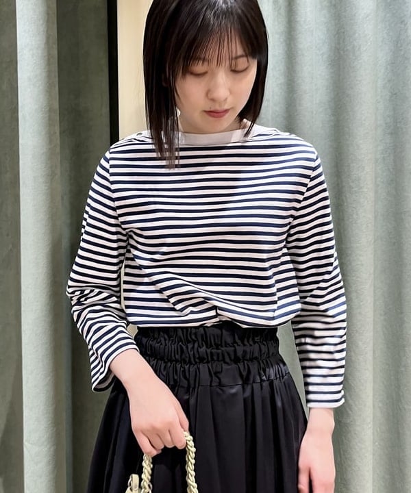 山田 千遥さんの「BEAMS WOMEN｜GIANNI CHIARINI / CAMILLA レザートートバッグ」を使ったコーディネート