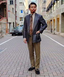 BEAMS F（ビームスF）Enzo Bonafe × BEAMS F / 別注 スエード ビット 