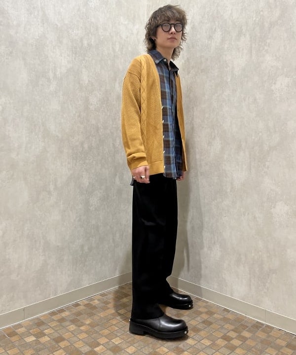 トラ吉さんの「BEAMS WOMEN｜BEAMS / 12ゲージ メッシュ カーディガン」を使ったコーディネート