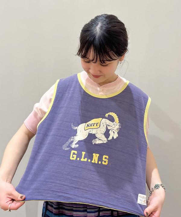 るーたまさんの「BEAMS WOMEN｜BEAMS BOY / バックディテール 1B ヘンリーネック Tシャツ」を使ったコーディネート