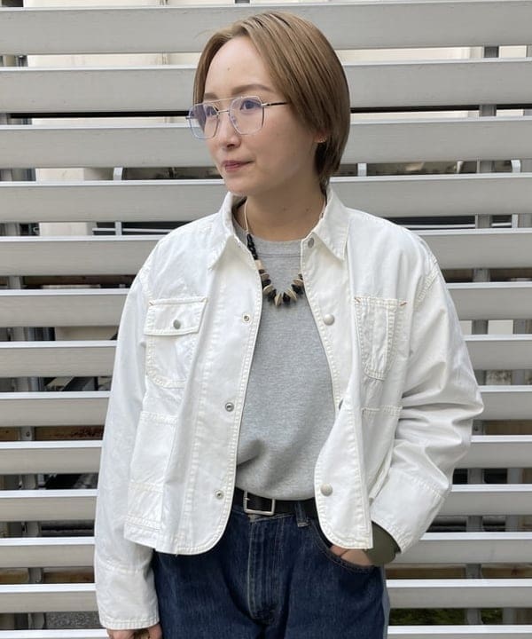 朱華さんの「BEAMS WOMEN｜BEAMS BOY / BBロゴ ショップバック」を使ったコーディネート