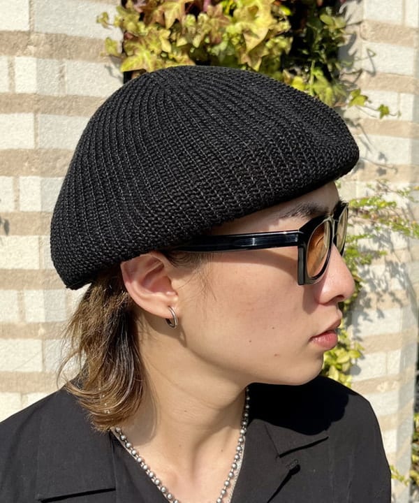 トラ吉さんの「BEAMS WOMEN｜BEAMS / リネン ベレー▲」を使ったコーディネート