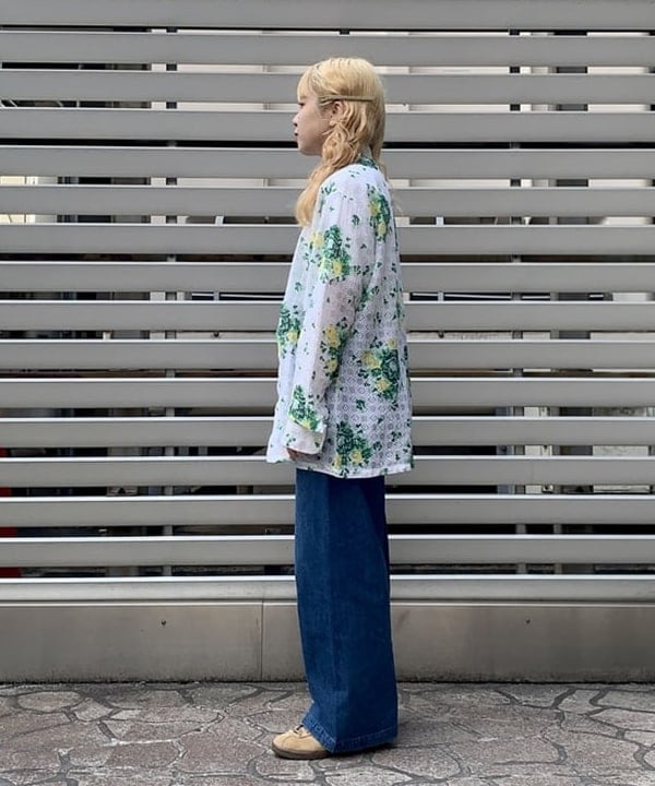 ナツハさんの「BEAMS WOMEN｜BEAMS BOY / GOLDメッキ 0.8mm リング」を使ったコーディネート