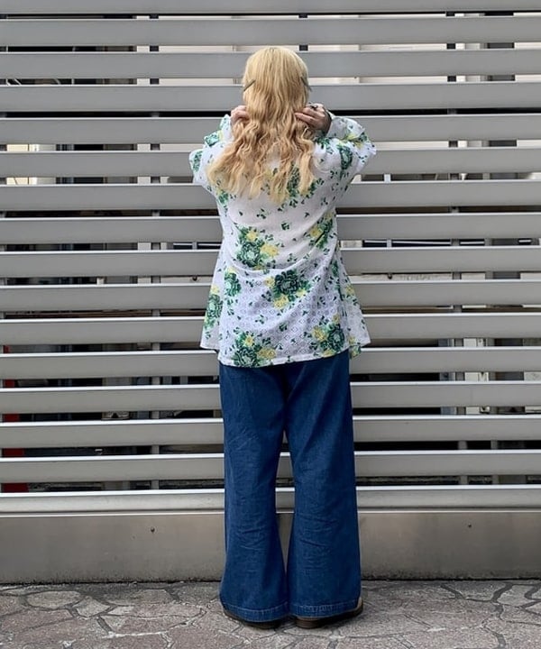 ナツハさんの「BEAMS WOMEN｜BEAMS BOY / GOLDメッキ 0.8mm リング」を使ったコーディネート