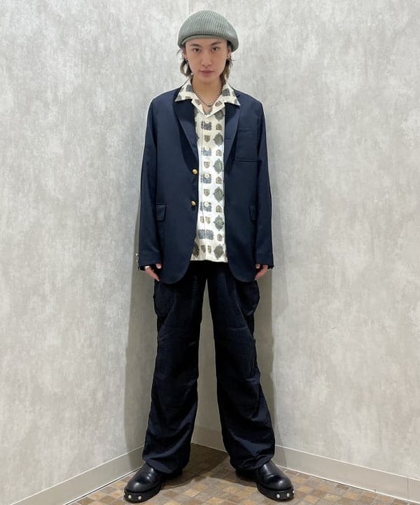 トラ吉さんの「BEAMS WOMEN｜3B Blazer Combat Wool」を使ったコーディネート