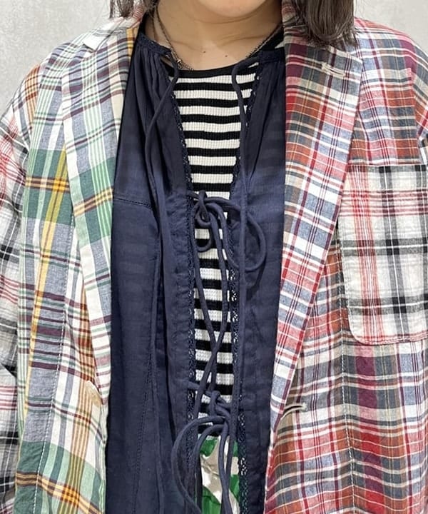 るーたまさんの「BEAMS WOMEN｜BEAMS BOY / BBロゴ ショップバック」を使ったコーディネート